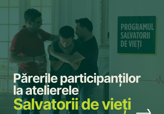 Părerile participanților la atelierele "Salvatorii de vieți"