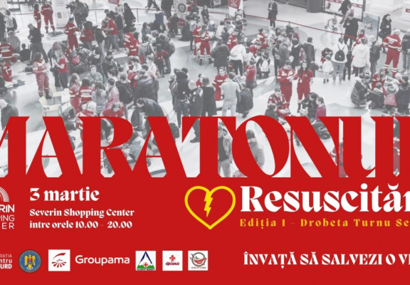 Maratonul Resuscitării continuă în Drobeta Turnu Severin 🚨