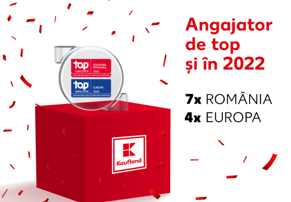 Kaufland România este „Angajator de Top” și în 2022