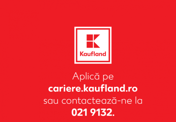 Aplică acum la Kaufland!