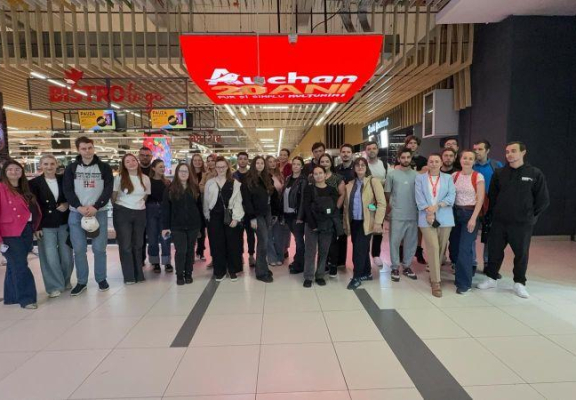 Studenții și masteranzii ASE au descoperit strategia Auchan pentru un viitor sustenabil