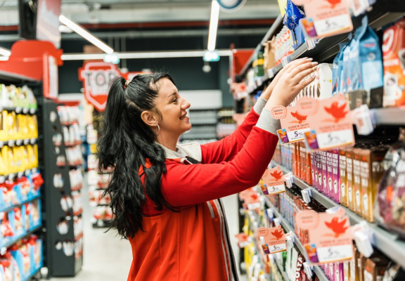 Lucrez în Auchan