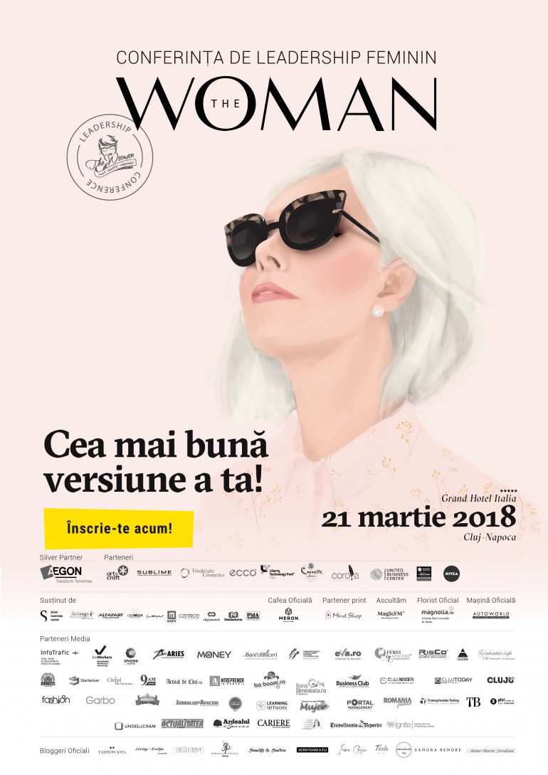 Peste 600 femei antreprenor si manager se reunesc la Conferinta de Leadership Feminin The Woman din Cluj-Napoca