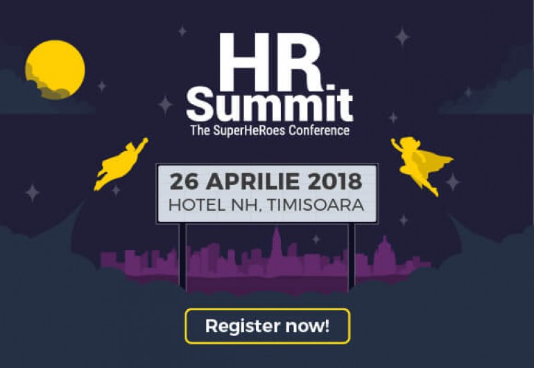 Gamification, leadership, brand de angajator - tematici abordate la HR Summit Timisoara (26 Aprlie 2018)