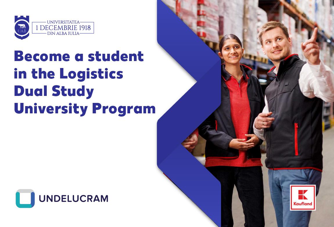 Become a student in the Logistics Dual Study University Program Become a student in the Logistics Dual Study University Program