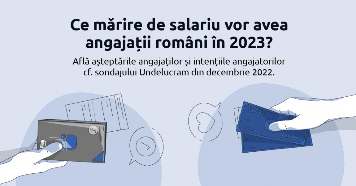 Ce mărire de salariu vor avea angajații români în 2023?