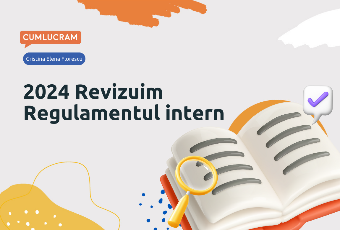 2024 Revizuim Regulamentul intern