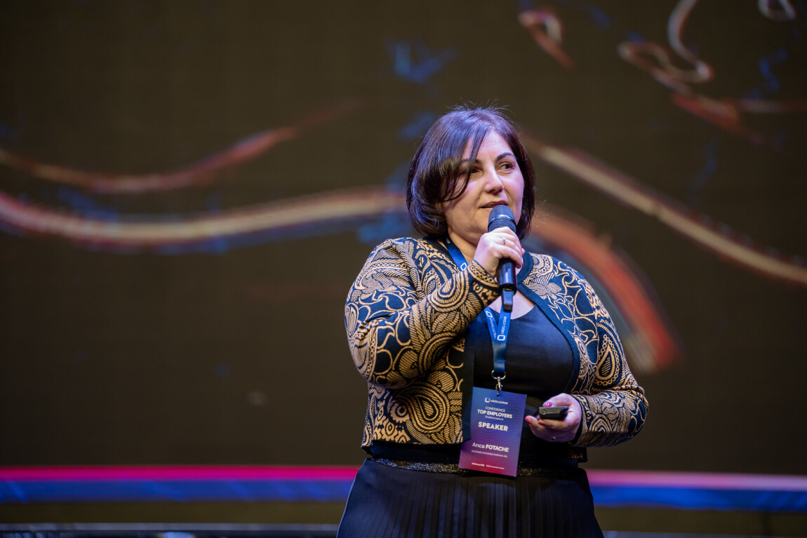 Imagine pe scena Anca FOTACHE Booking Holdings România General Manager