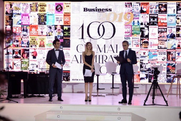 Top "100 CEI MAI ADMIRAȚI CEO 2019"