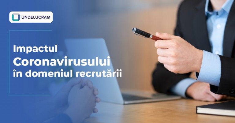 Sondaj Undelucram.ro - Impactul Coronavirusului în domeniul recrutării de personal