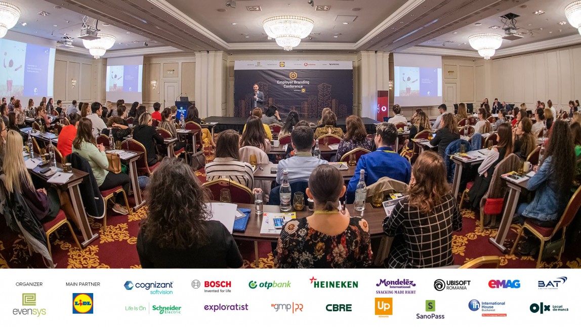 Tendințele majore în HR sunt anunțate pe 29 septembrie la Employer Branding Conference 2022!