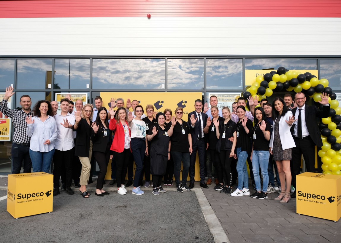 Deschidere Supeco Carrefour Romania