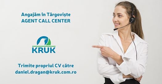 Angajam In Targoviste Agent Call Center