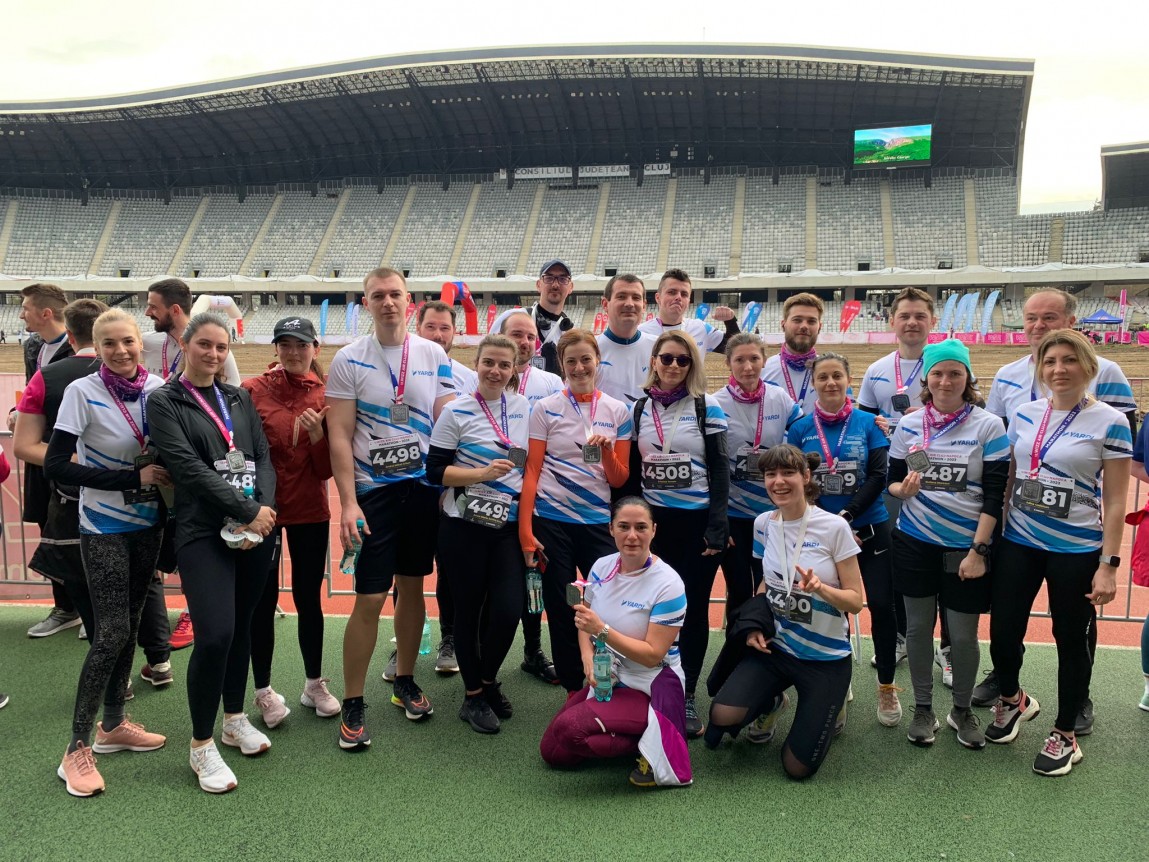Yardi Team @ Wizz Air Marathon 2023 Yardi Romania
