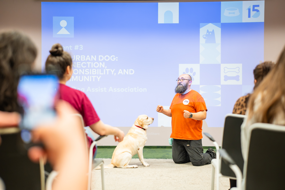 15 Anniversary Event #3: Talk with Dog Assist Yardi Romania