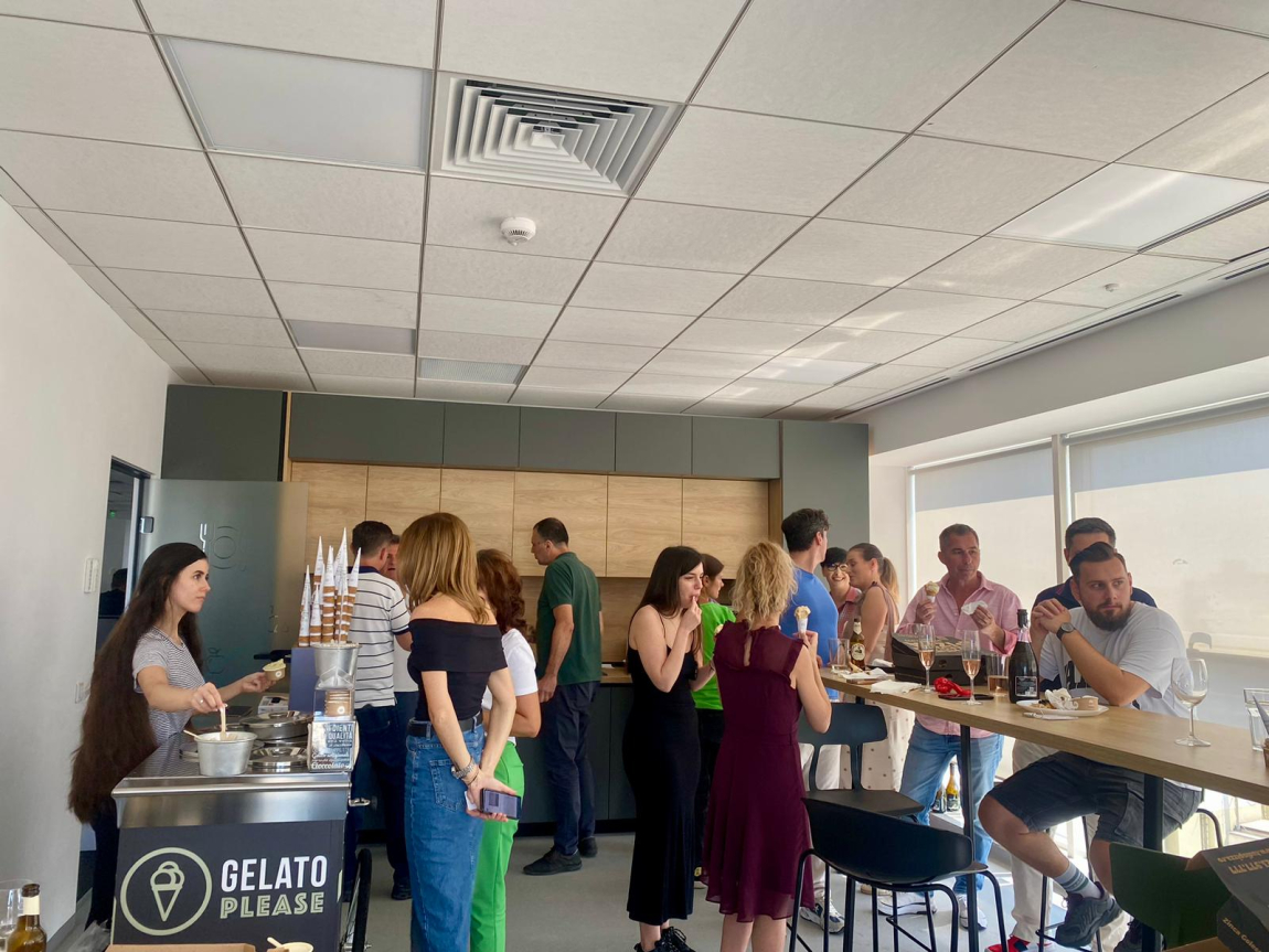 Gelato at the office 2024 Connections