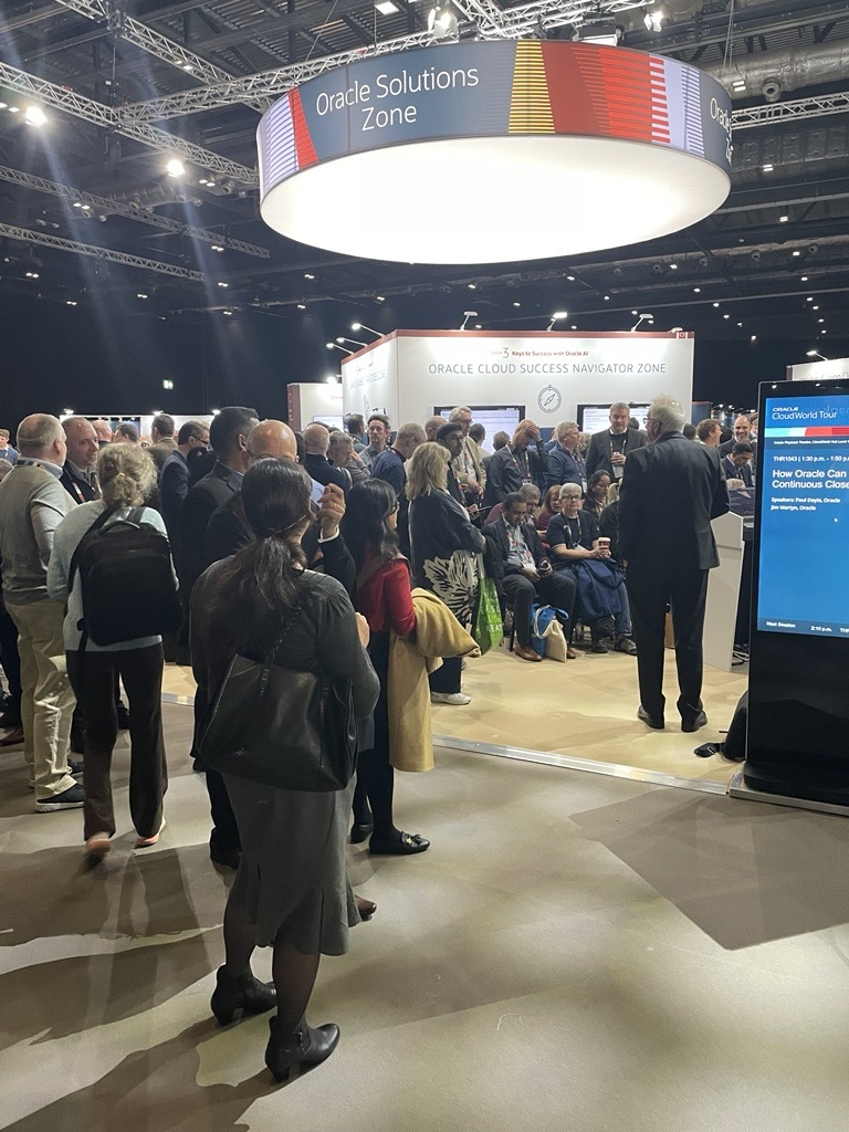 Oracle CloudWorld Tour London 2025 Connections