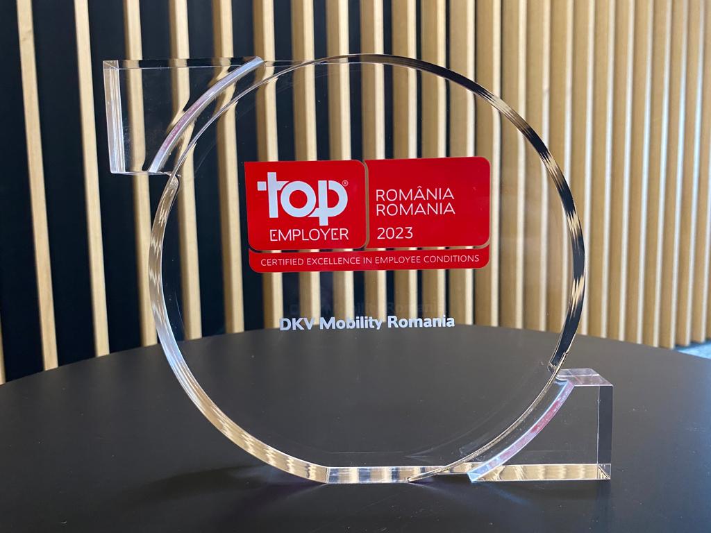 Top Employer 2023! DKV Mobility Romania