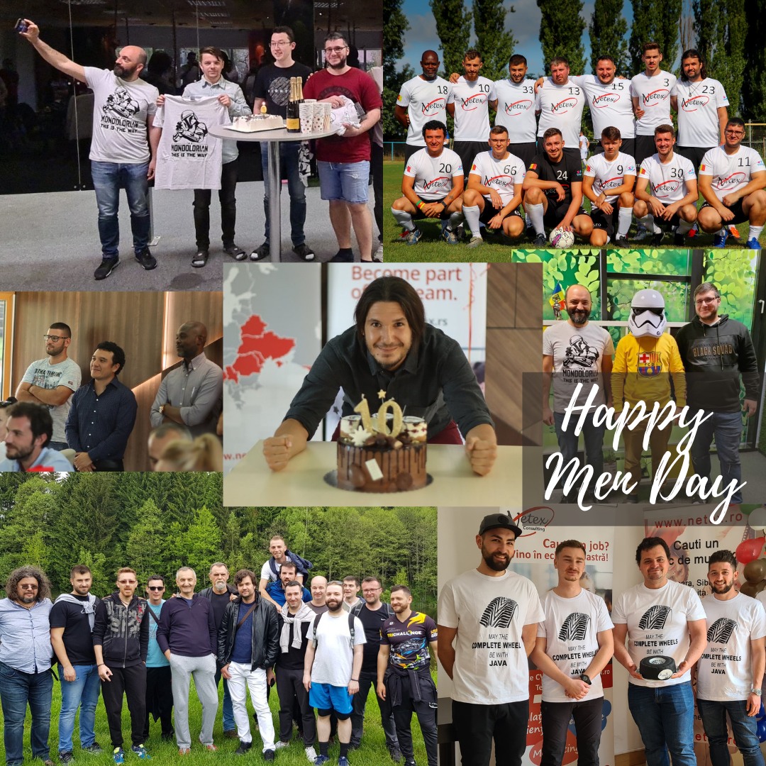 Happy Men Day Netex Romania