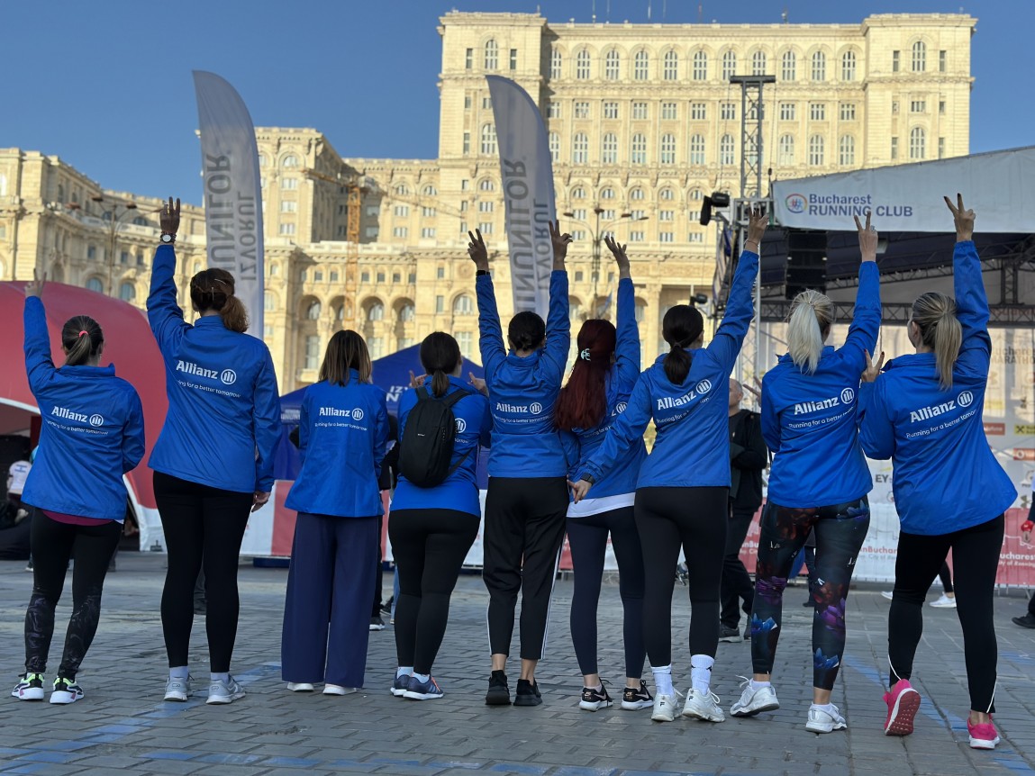 Bucharest marathon Allianz Services