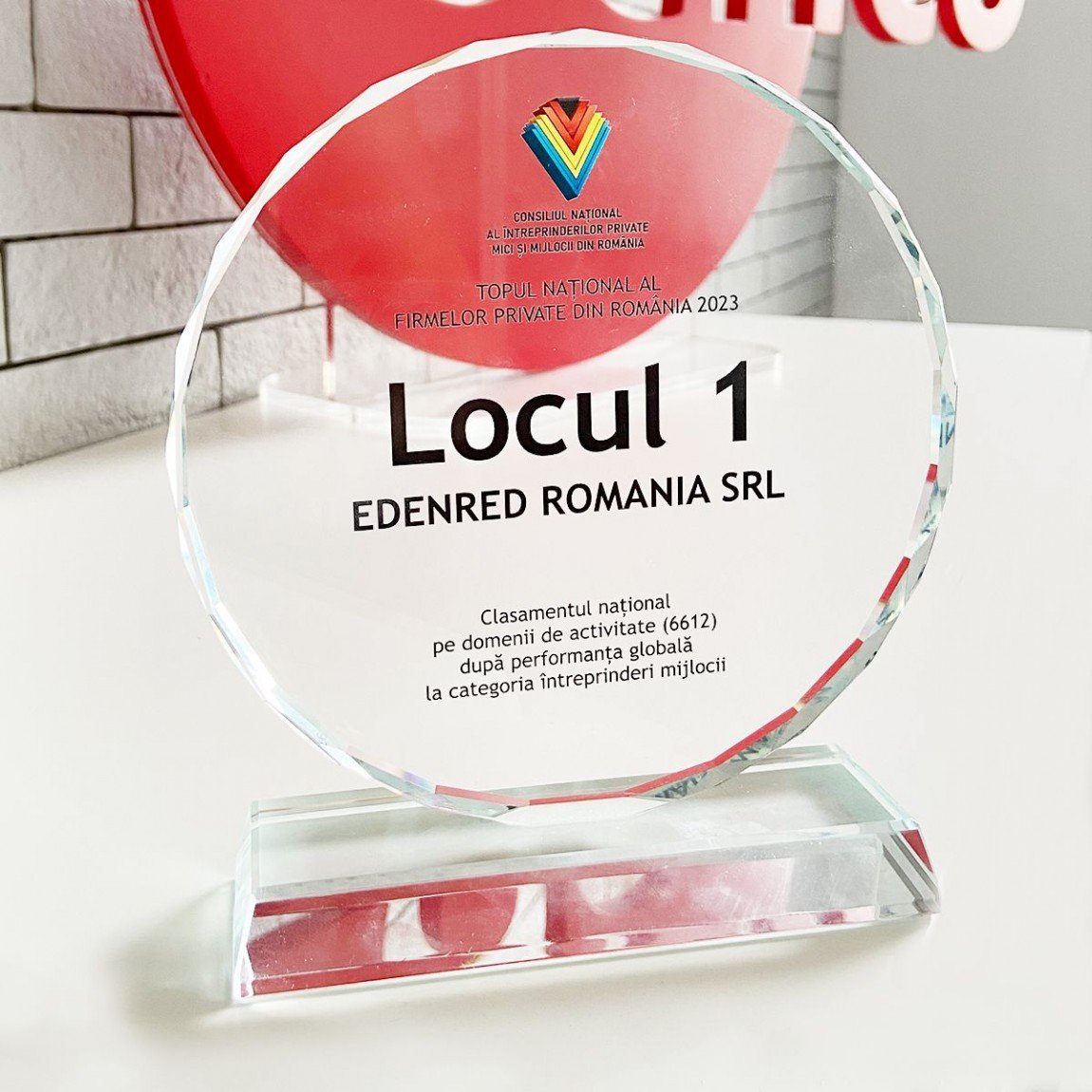 Consiliul National al IMM-urilor Awards Edenred Romania