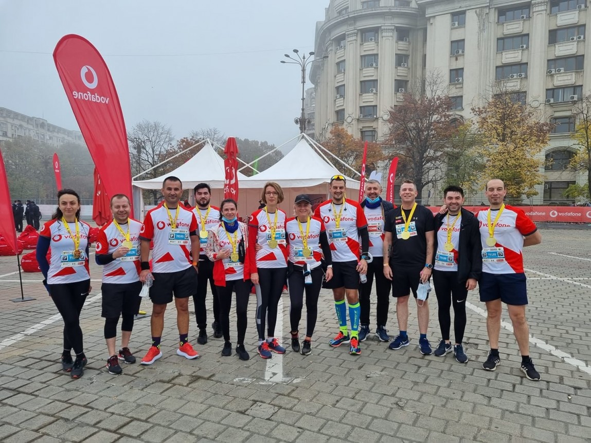 Bucharest semi-marathon Vodafone Romania