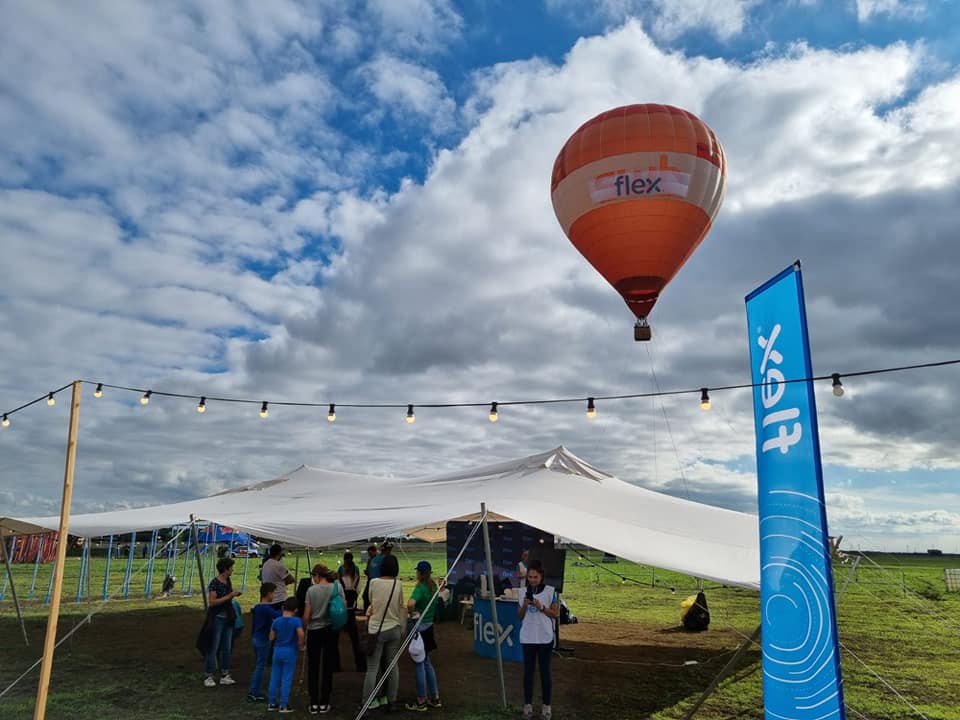 Standul Flex la Flight Festival 2022 Flex Romania