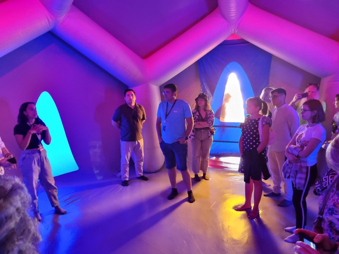 Echipa Flex în Luminarium Timisien - Plai 2023 Flex Romania