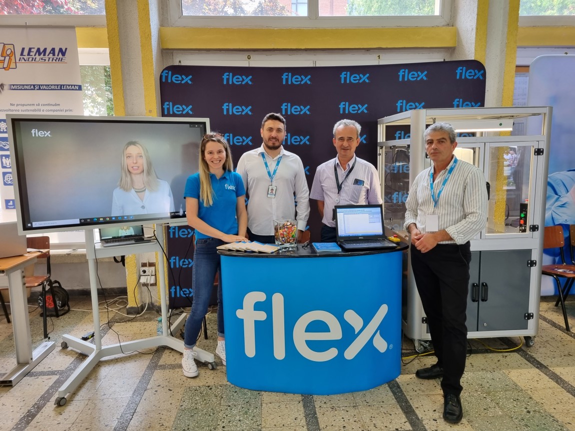 Echipa Flex la Zilele Mecanicii Flex Romania