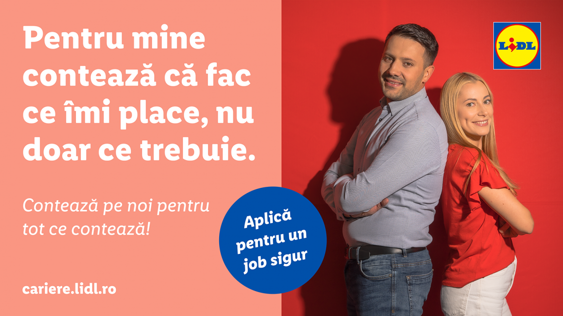 Contează pe #noiLidl Lidl Romania