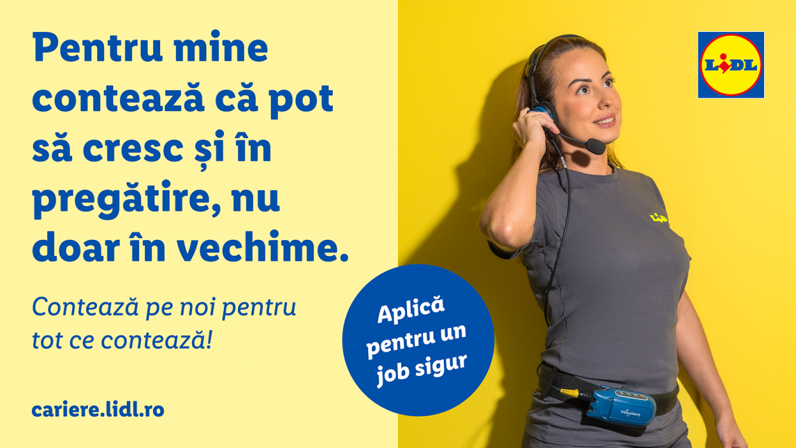 Contează pe #noiLidl Lidl Romania