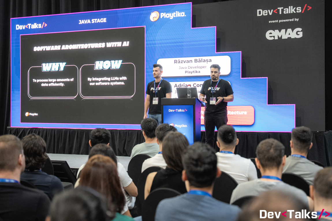 DevTalks - Java Stage Partners Playtika Romania