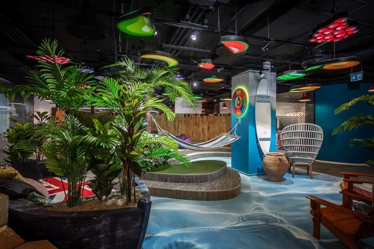 Birou spatiu comun Playtika Romania