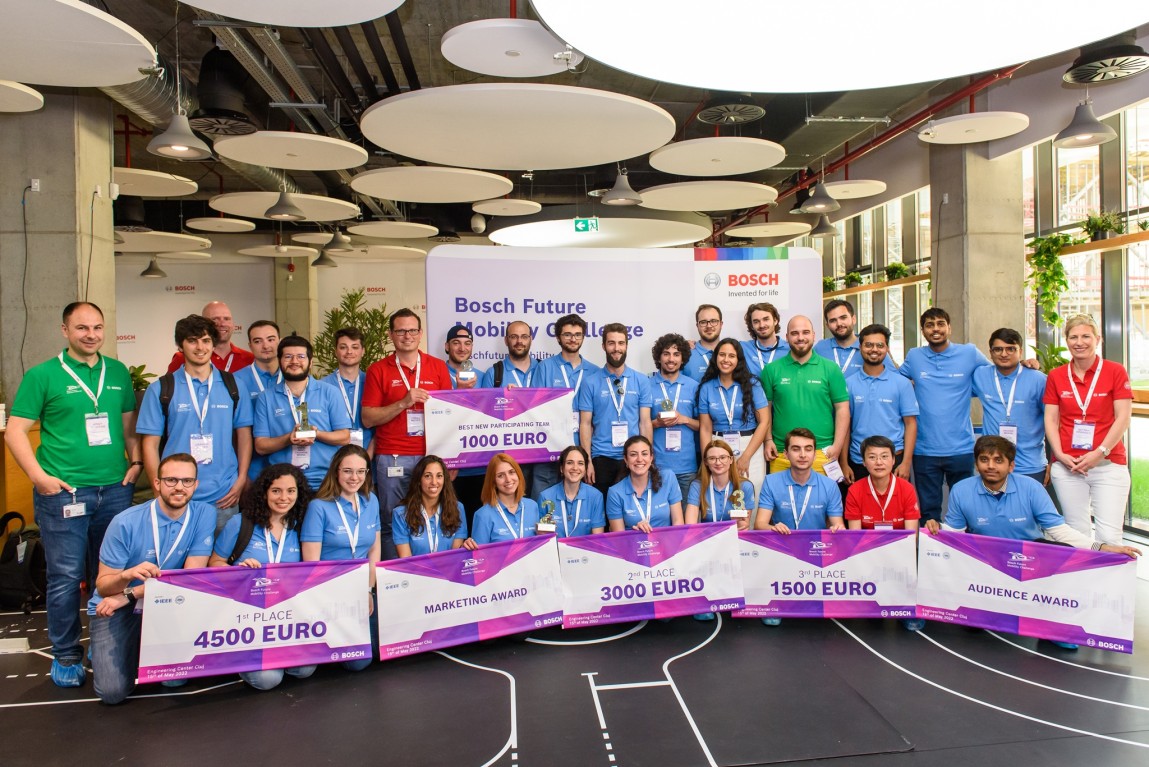 Winners Bosch Future Mobility Challenge 2022 Bosch Romania