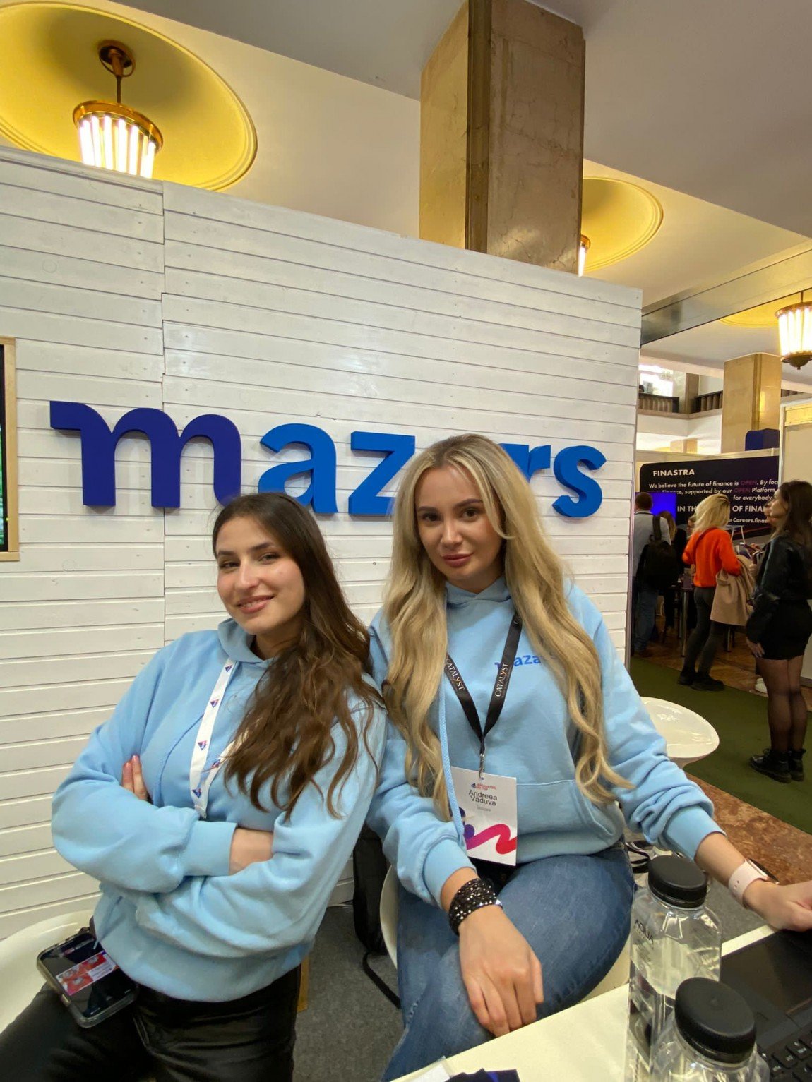 HR Team at career fair Forvis Mazars