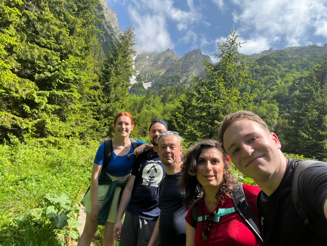 Our hiking group Forvis Mazars