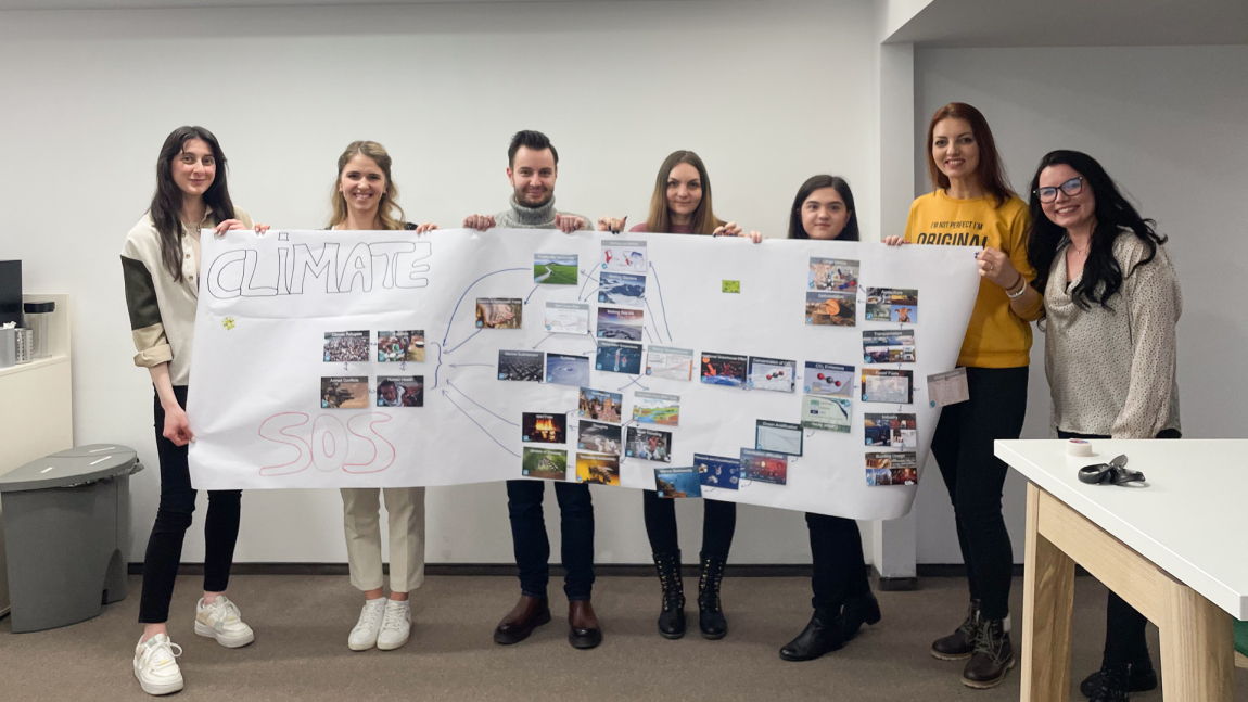Climate Fresk Workshop Sibiu BearingPoint Romania