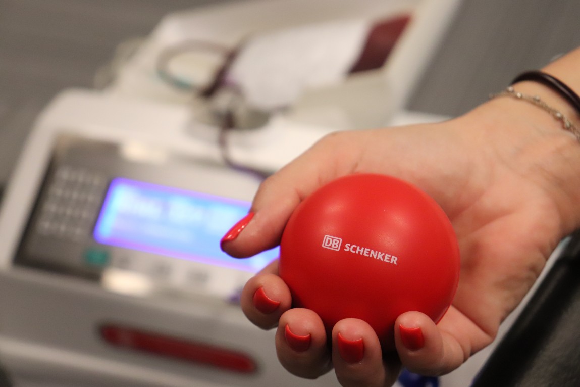 Blood Donation Campaing - DB Schenker GBS Bucharest DB Schenker Global Business Services