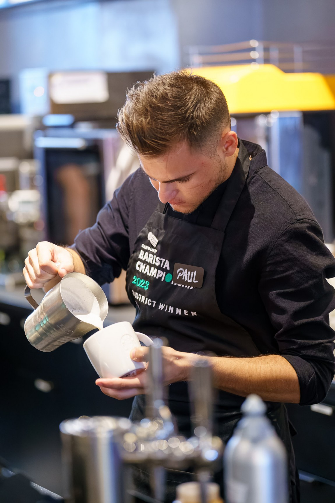 Barista Championship Latte Art Starbucks Romania