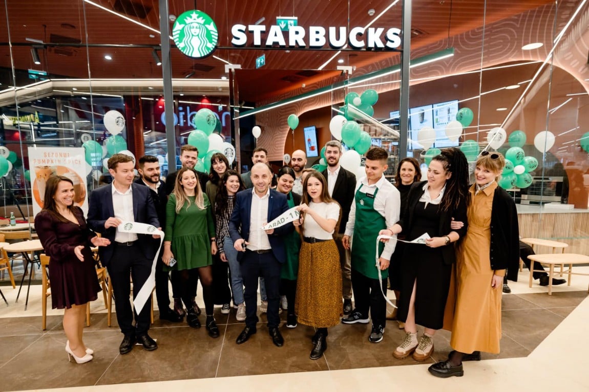 Deschidere Starbucks Arad Starbucks Romania