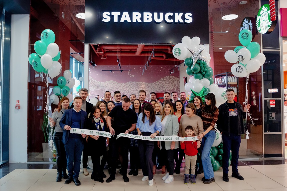 Deschidere Ramnicu Valcea Starbucks Romania