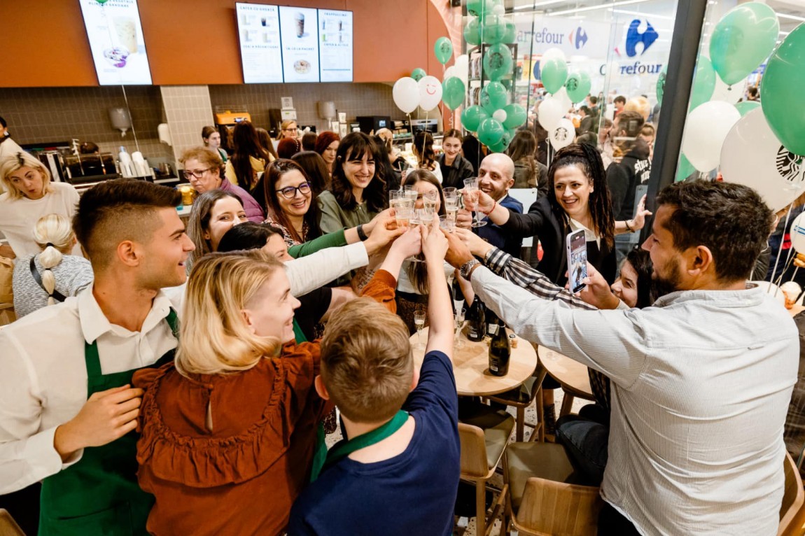 Deschidere Starbucks Arad Starbucks Romania