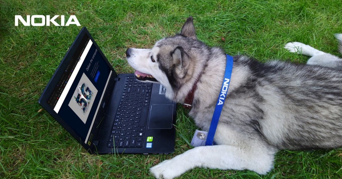 Ken, the 5G Dog Nokia