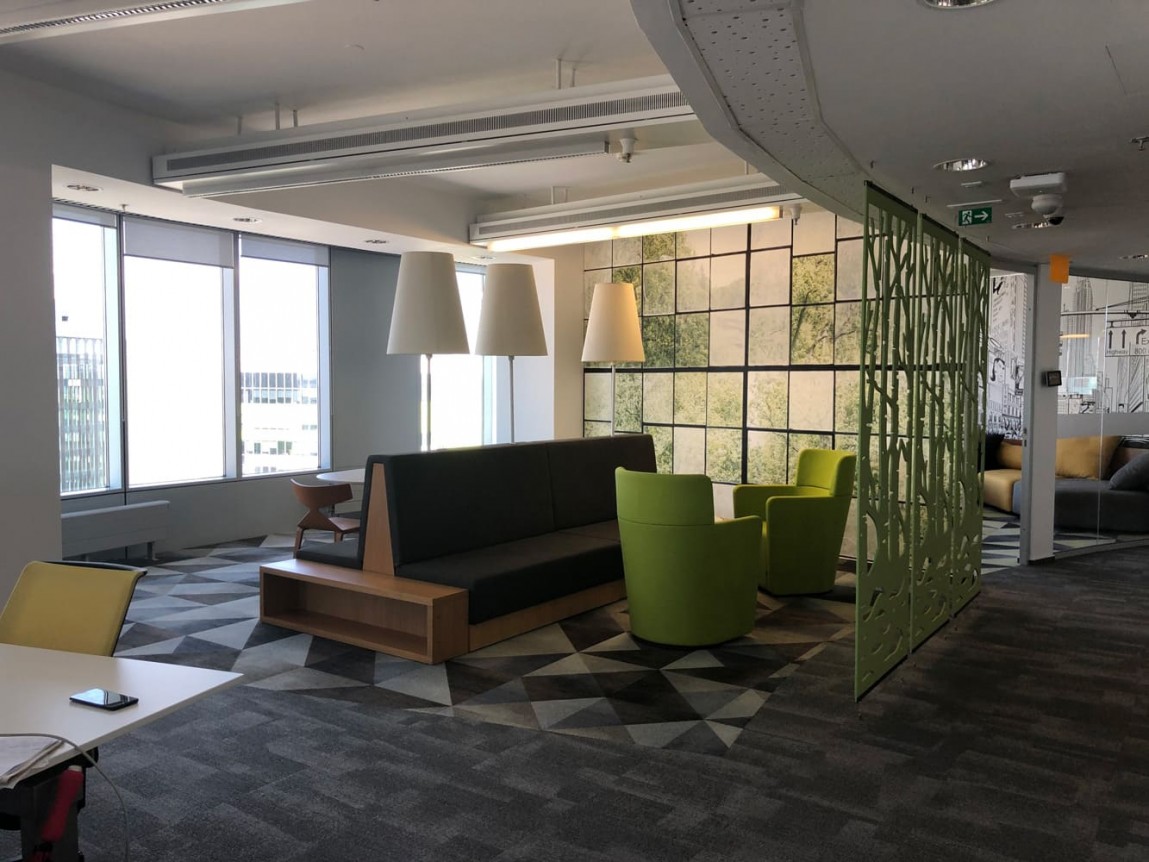 Zona relaxare Raiffeisen Bank