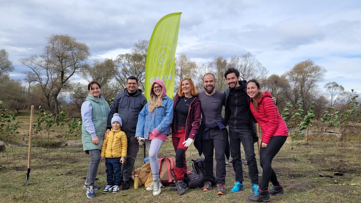 tree planting EPAM Romania