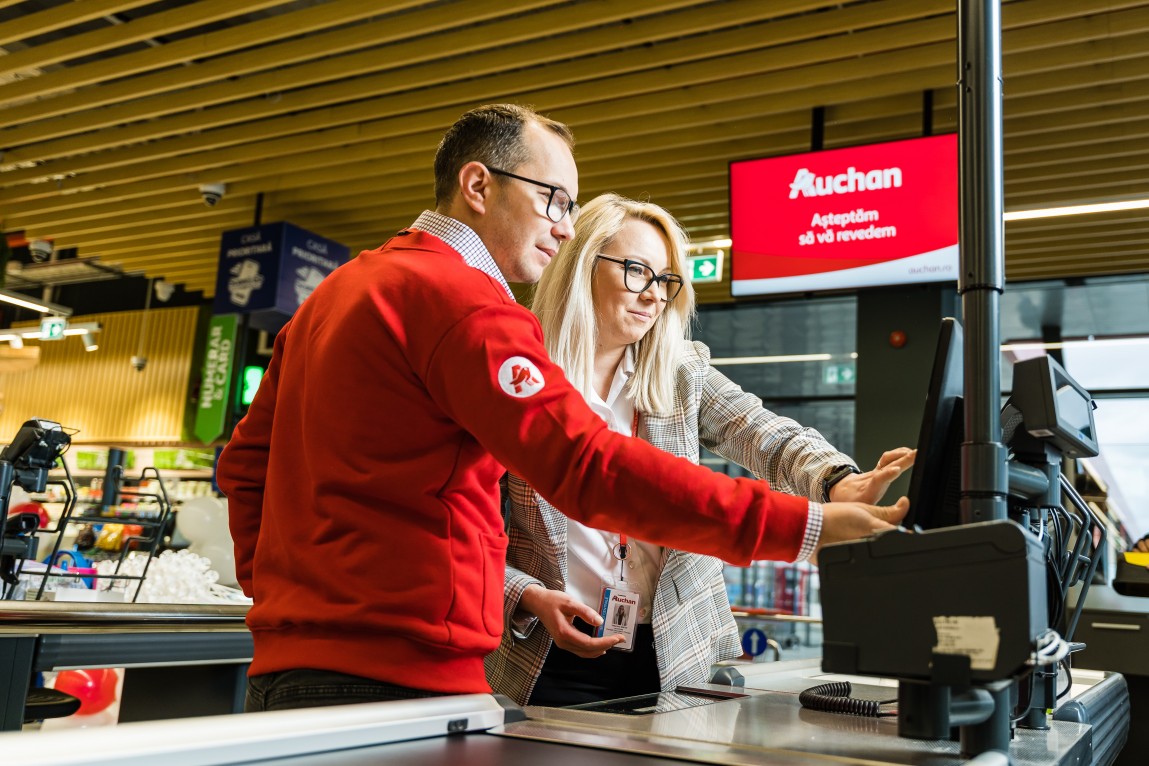 Lucrez în Auchan Auchan Romania