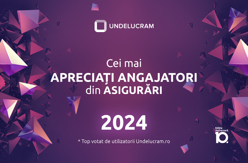 TOP CEI MAI ADMIRAȚI ANGAJATORI 2024 (ASIGURĂRI)