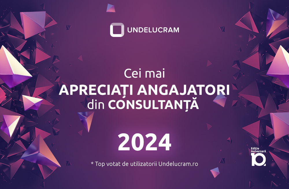 TOP CEI MAI ADMIRAȚI ANGAJATORI 2024 (CONSULTANȚĂ)